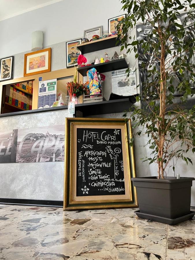 Hotel Capri Diano Marina Eksteriør bilde